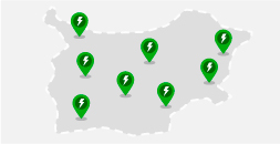 Charging station map