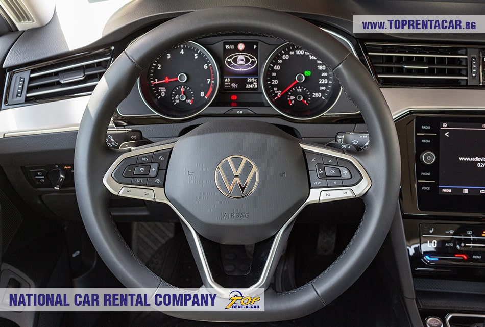 VW Passat estate 2021 with multi steering wheel VW Passat estate 2021 with multi steering wheel