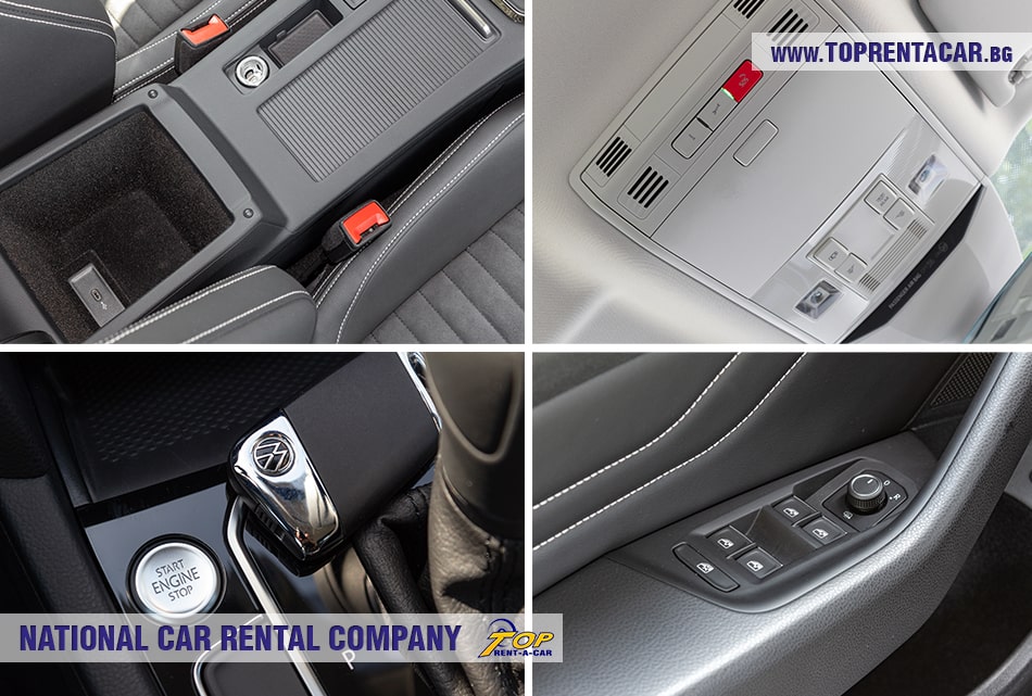 Elements of the interior of the new Passat estate Elements of the interior of the new Passat estate