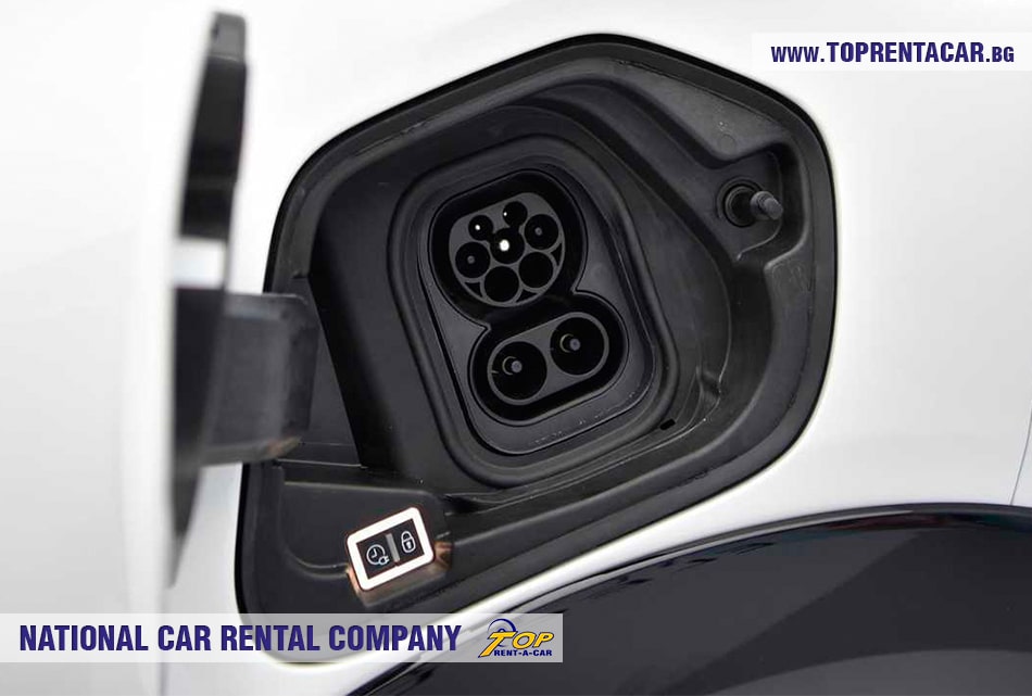 Charging port Peugeot e-208