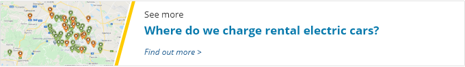 Where do we charge rental electric cars