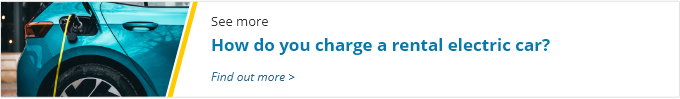 How do you charge a rental electric car